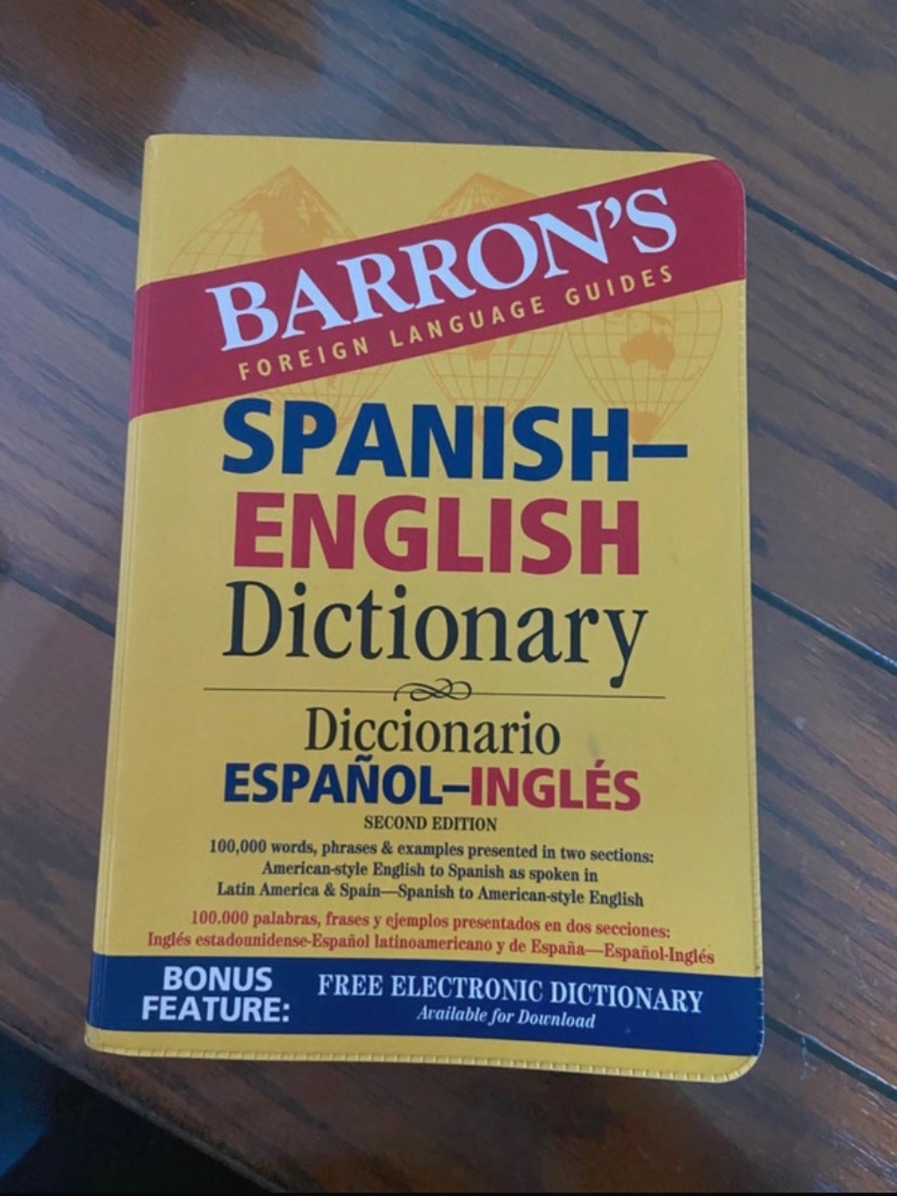 Barron's Spanish-English Dictionary — Yellow Edition